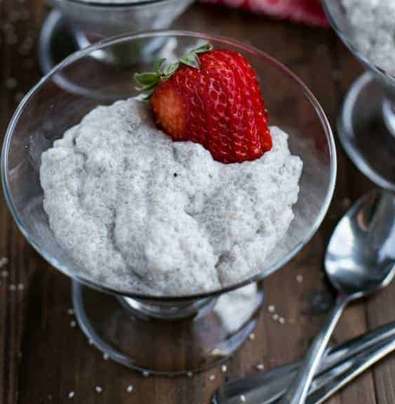 Keto Chia Seed Pudding – Vanilla Flavored